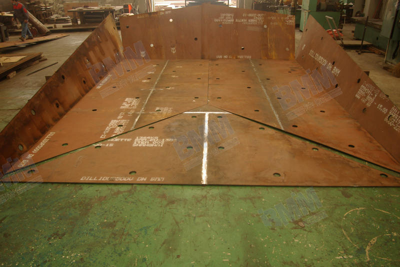 礦車車廂底板、側(cè)板